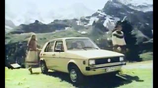 1979 Volkswagen Rabbit commercial - best selling car in Switzerland