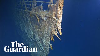 Undersea explorers reveal new images of the Titanic wreakage