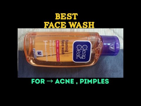 clean clear face wash hindi