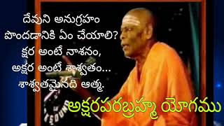 Sri Vidhya Prakashananda Giri Swamy Pravachanam / అక్షరపరబ్రహ్మ యోగము