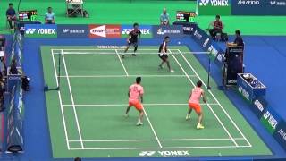 20150717TAIPEI OPEN QF MD Hiroyuki Endo 遠藤大由+Hayakawa 早川賢一 (JPN)vs傅海峰+張楠 (CHN)1-2