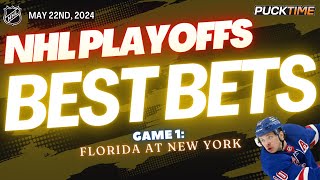 2024 NHL Playoffs Picks & Predictions | Florida Panthers vs New York Rangers Game 1 | PuckTime 5/22