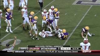 Prep Football: Stillwater vs Cretin-Derham Hall (9/13/2013)