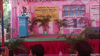 Dani Public school Khunti (23rd Annual day 08/02/2025)My Speech -Manish Kumar Tiwary