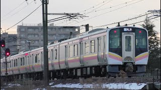 E129系B9編成 信越本線下り普通 429M長岡→新潟【4K】