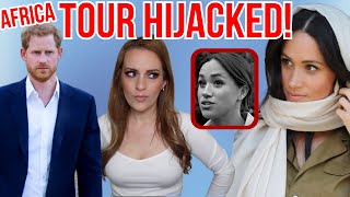 TOUR DESTROYED: PRINCE HARRY & MEGHAN MARKLE PRESS ATTACK #meghanmarkle #princeharry #sussex #africa