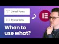 How to Perfectly Set Up Typography & Fonts in Elementor