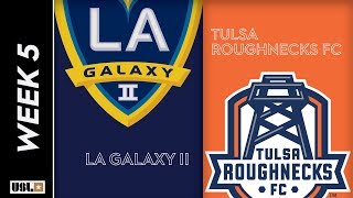 LA Galaxy II vs. Tulsa Roughnecks FC: April 6th, 2019