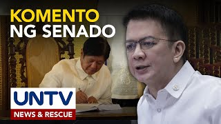 Utos ng SC na komento sa petisyon sa 2025 GAA, isinangguni na sa OSG — Sen. Escudero