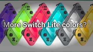 More Switch Lite colors?