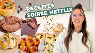 5 recettes à déguster devant NETFLIX | idées recettes faciles \u0026 rapides 🎥 🍿