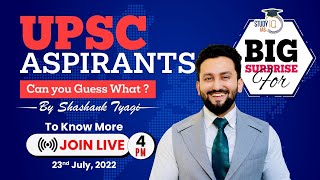 UPSC Aspirant Can You Guess What ? Shashank Tyagi