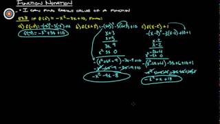 3B Function Notation