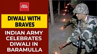 Indian Army Celebrates Diwali In Jammu \u0026 Kashmir's Baramulla | WATCH Ashraf Wani's Report