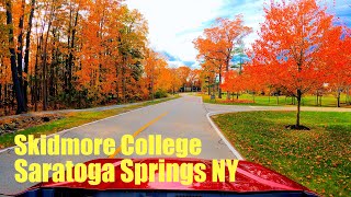 Tour of the Beautiful Skidmore College Campus, Saratoga Springs NY