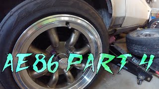 Toyota AE86 Build #4 - 86 Gets New Wheels