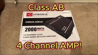 They Make AMPS?| HYANKA Car Amplifier