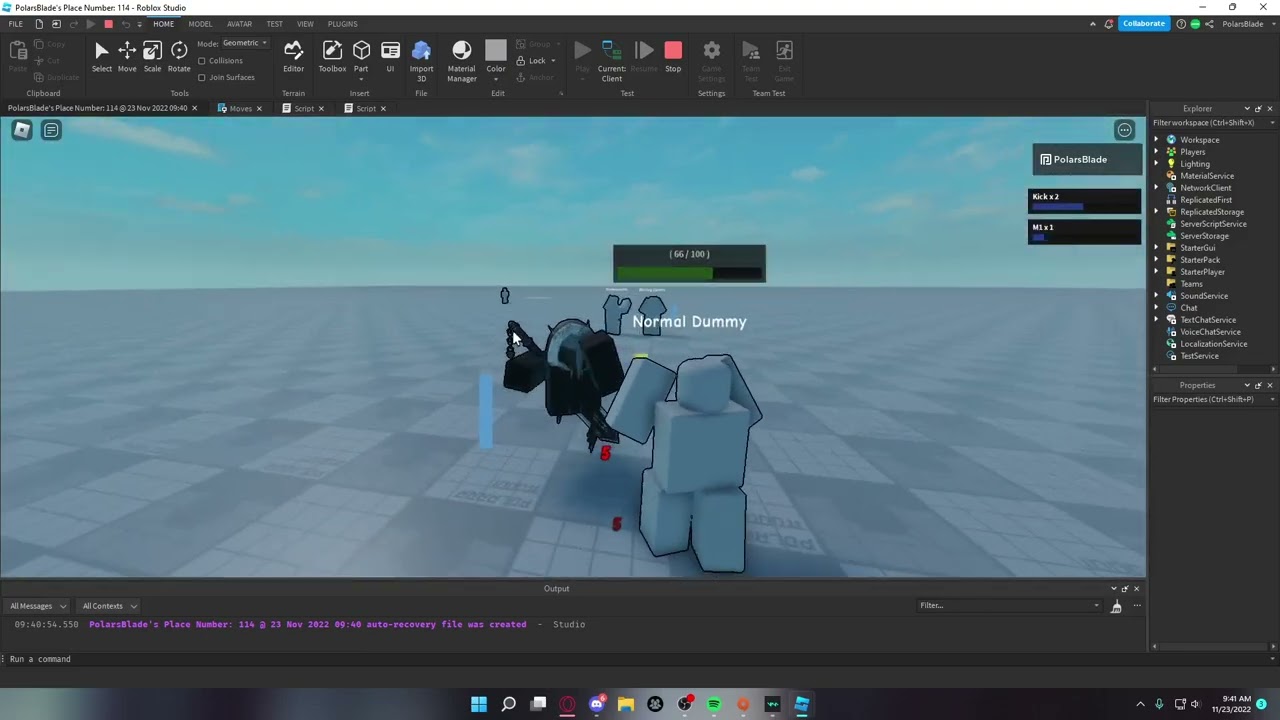 Basic Combat System Roblox Studio - YouTube