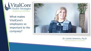 VitalCore Health Strategies Leadership, Culture, and Mission