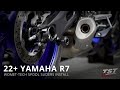 How to install Womet-Tech Swingarm Spools on a 2022+ Yamaha R7 by TST Industries