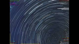 Allsky Star Trails Timelapse - 2024-12-06 - Night