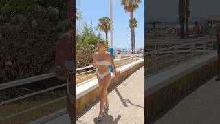 On the beachfront in Pedregalejo📍Málaga 🇪🇸 Full video live now