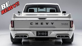 2025 Chevy 3100: The Perfect Blend of Vintage Style and Advanced Tech!”