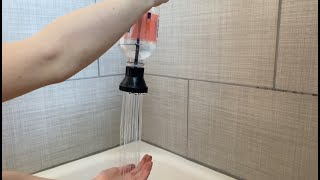 ★★★★★ Simple Shower Portable Camping Shower Review - Camping, Backpacking, Travel Water Bottle Bath