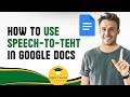 How to Use Speech-to-Text in Google Docs (Complete Tutorial) 2026
