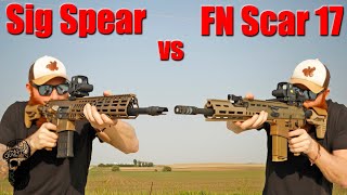 Sig MCX Spear vs FN Scar 17: Battle of the Best 308s