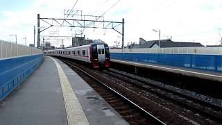 名鉄1700系・2300系1704F　新川橋駅通過