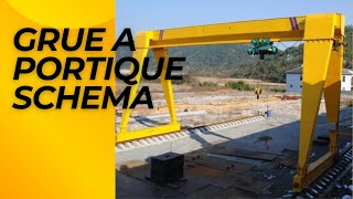 schéma électrique grue à portique