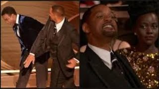 Will Smith appears to punch Chris Rock during Oscars ceremony 1080p