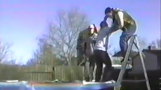 CEW Colin vs The Sadistic Mauler, Canadian Extreme Back Yard Wrestling- 1999