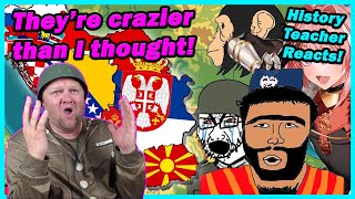 Balkan Stereotypes Explained | Living Ironically in Europe | History Teacher Reacts