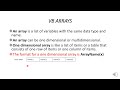 ARRAY DECLARATION IN VISUAL BASIC