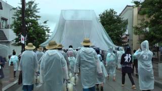 鹿島神宮 式年大祭御船祭2014　山車、大町通りから町内巡行　茨城県鹿嶋市 00139