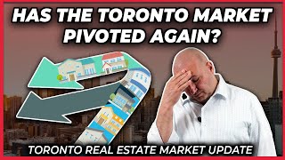Has The Toronto Market Pivoted Again?? (Toronto Real Estate Market Update)