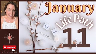 Life Path 11/2 - JANUARY 2025 - *Numerology* Forecast #Numerology  #LifePath #horoscope #january