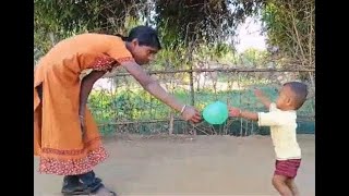 ચાલો, ફુગ્ગા સાથે રમીએ. (Gujarati) | Let's play with the balloon