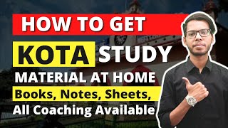 How to get Kota Material at Home | Best JEE/NEET Kota Coaching Material | Kota | in Hindi