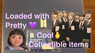 BTS ARMY MEMBERSHIP KIT 2022 full of pretty 🤩, cool 😎, nice 👍 collectible items 🫰💜ASMR UNBOXING