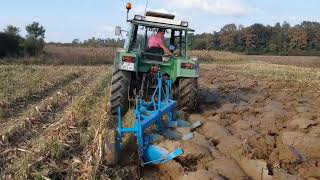 Oranje 2022 Fendt 309 lsa Turbomatik \u0026 Lemken opal 90