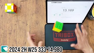 TORIBO Contest 2024 後半期 第25節 3×3×3 14.980