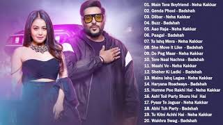Badshah & Neha Kakkar Best Songs - Top 20 Songs -- Best Hindi Songs JUKEBOX -- Bollywood Songs 2021