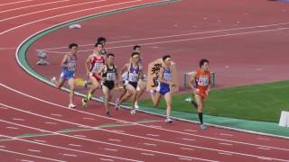 20170731 山形インターハイ 男子800m 準決勝1組