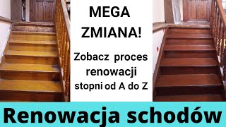 Renowacja schodów. Zobacz proces odnawiania stopni od A do Z.