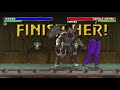 Mortal Kombat Project Final - Pit 3 Stage Fatality Demonstration