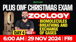 Plus One Christmas Exam Zoology | Biomolecules , Breathing And Exchange Of Gases | Xylem Plus One