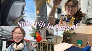 Chuyến du lịch 1 mình đầu tiên tại Sài Gòn | Cần chuẩn bị những gì? | Saigon vlog 01 ☀️